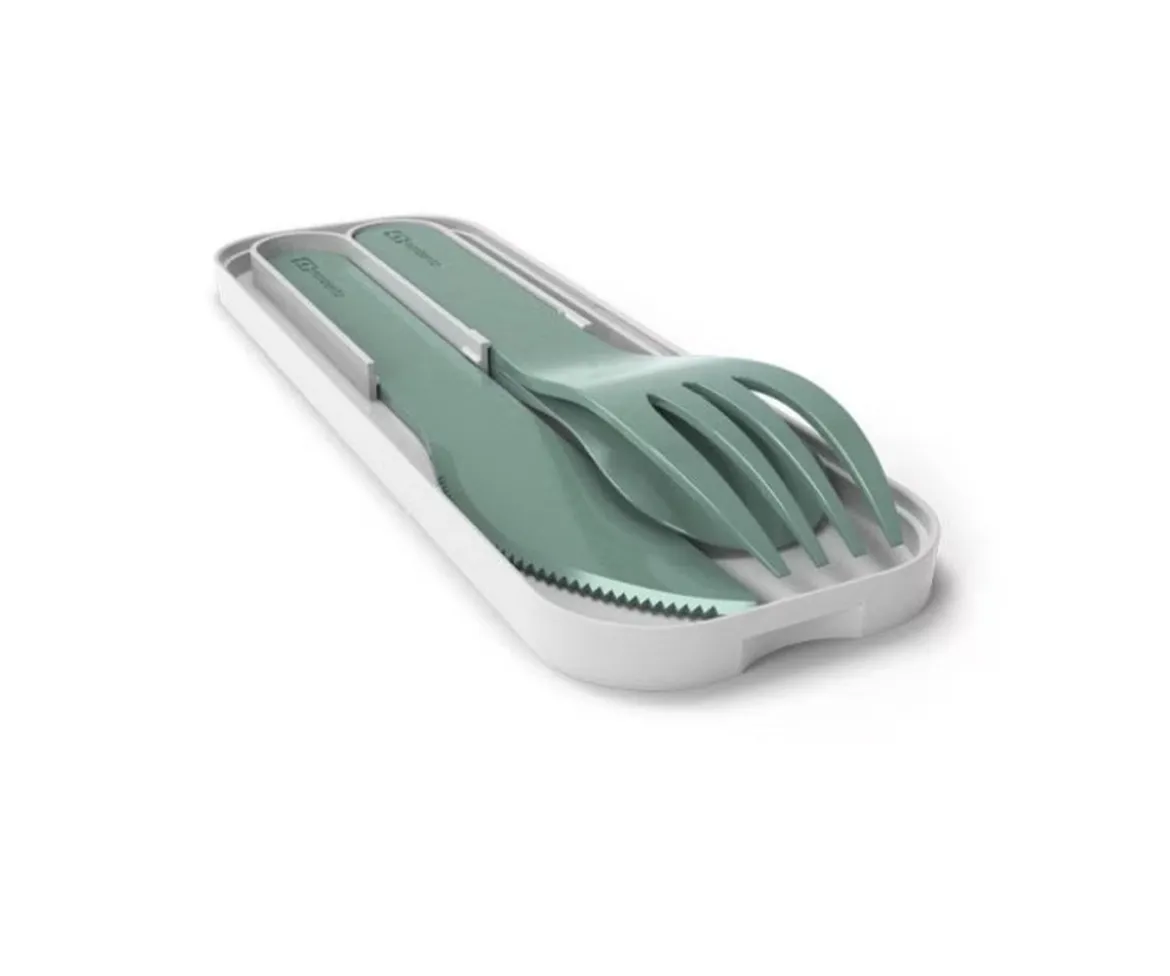 Cubiertos Pocket Biodegradables Green Forest