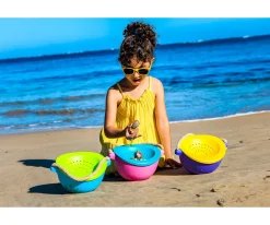 Cubo de Playa Turquesa PoBi BiBio