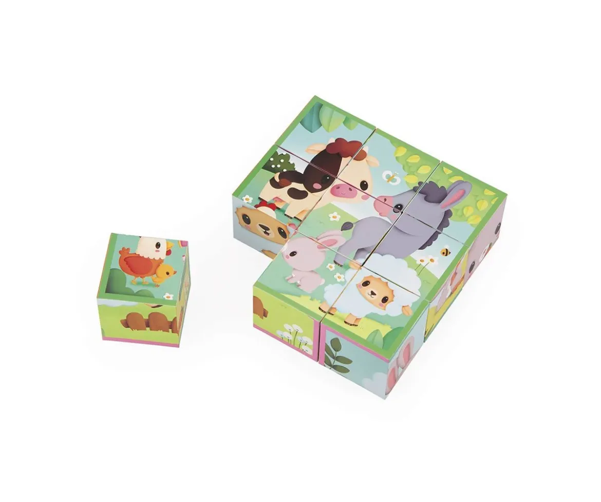 Cubos Animales de la Granja