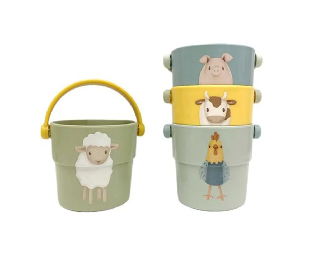 Cubos para la Bañera Little Farm