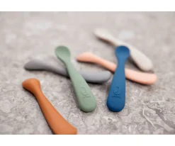 2 Cucharas Silicona Pale Pink