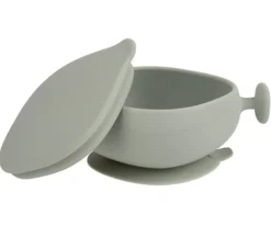 Cuenco de Silicona con Tapa Sage