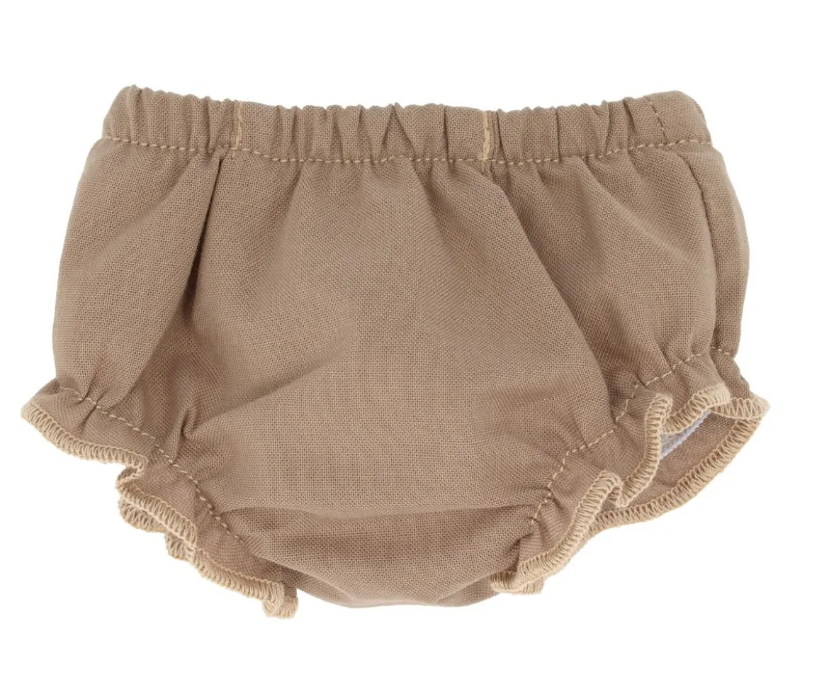 Culotte Popelín Topo para Muñeco Soft