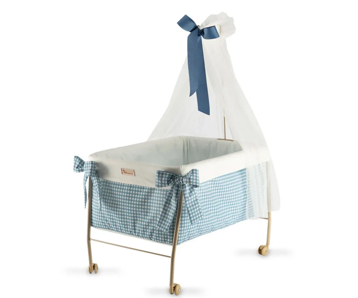Cuna con Dosel para Muñecas Colección Noel