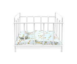 Cuna Gommu Pocket Stars Crib Grey