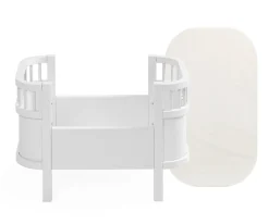 Cuna Sebra para Muñecas Classic White