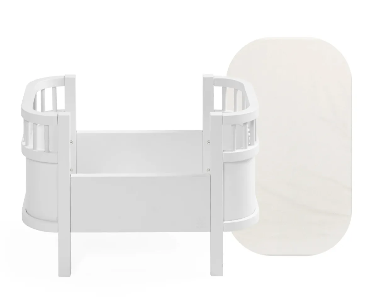 Cuna Sebra para Muñecas Classic White