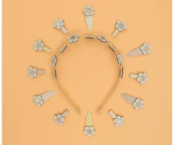 Diadema Doble Blossom Alice