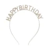 Diadema Happy Birthday Diamantes