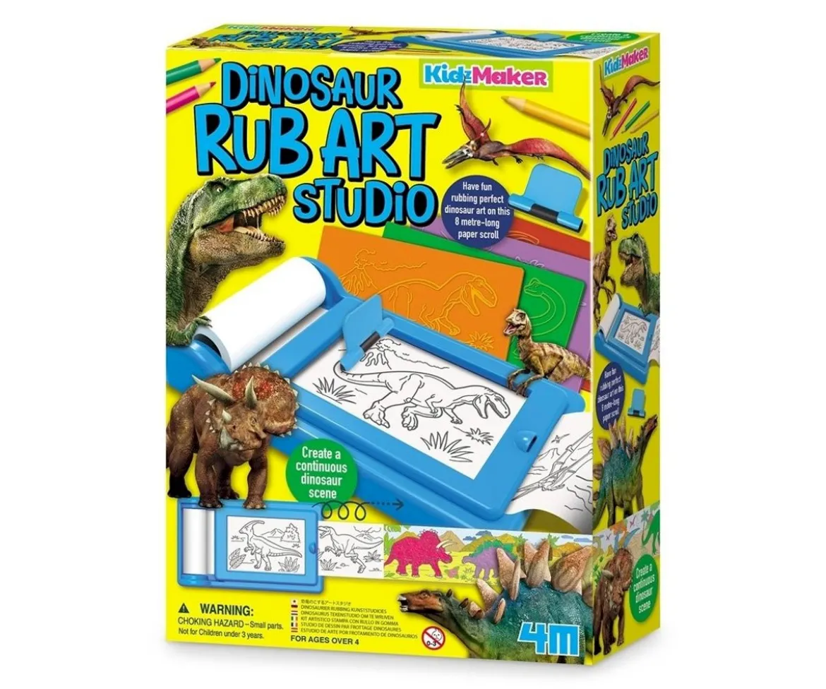 Dinosaur Rub Art studio