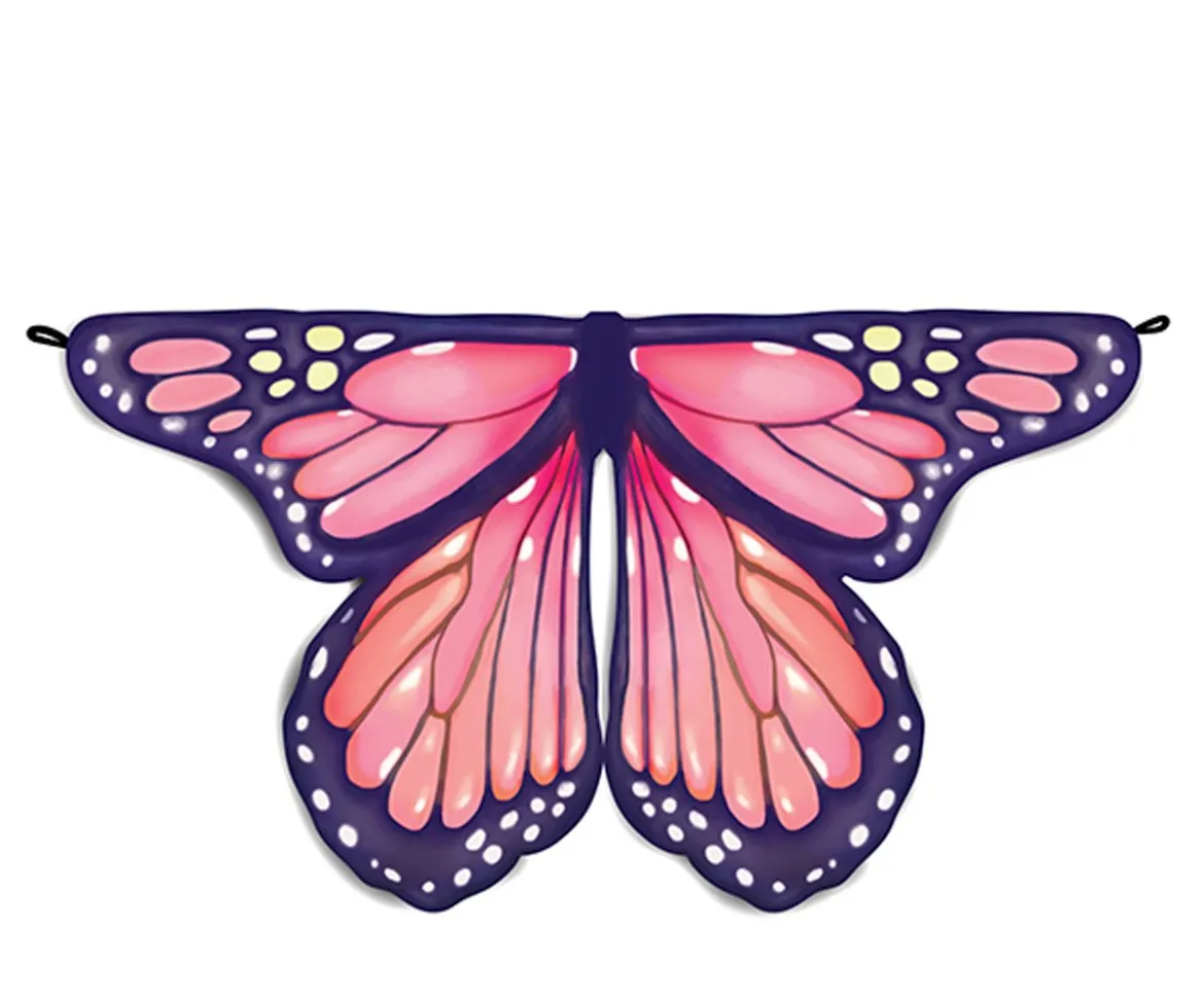 Disfraz Alas Suaves de Mariposa MíticaT. 4-6años
