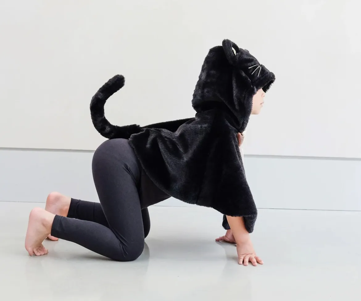 Disfraz Capa Black Cat