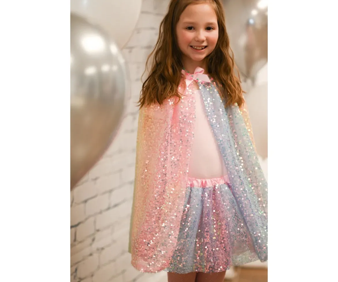 Disfraz Capa Lentejuelas Ombre 4-6 años