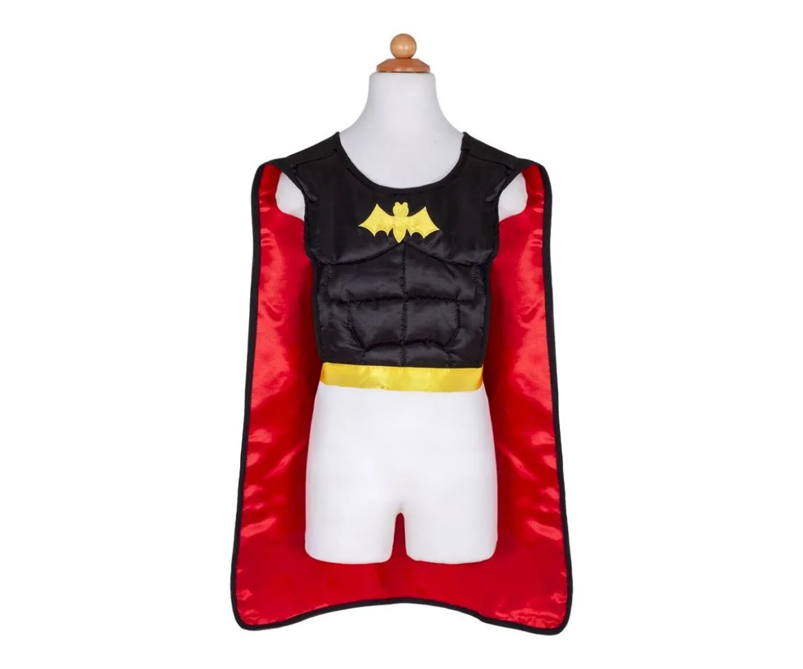Disfraz Capa Reversible Superhéroe 4-6 años