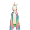 Disfraz Capa Reversible Unicornio/Dragón Rainbow 5-6 Años