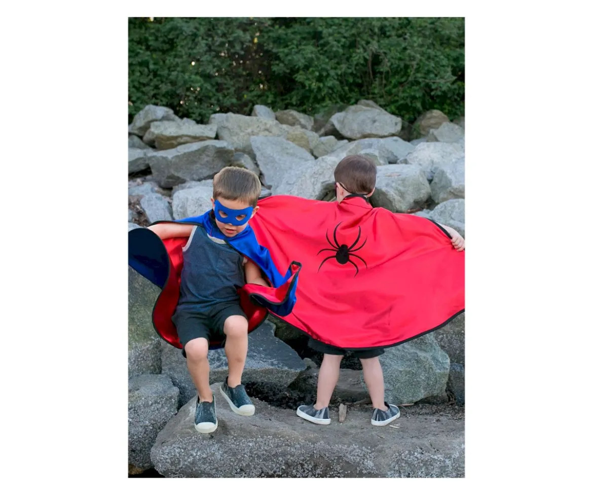 Disfraz Capa Reversible y Máscara Adventure 5-6 Años