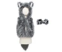Disfraz Chaleco Big Bad Wolf Vest con Guantes