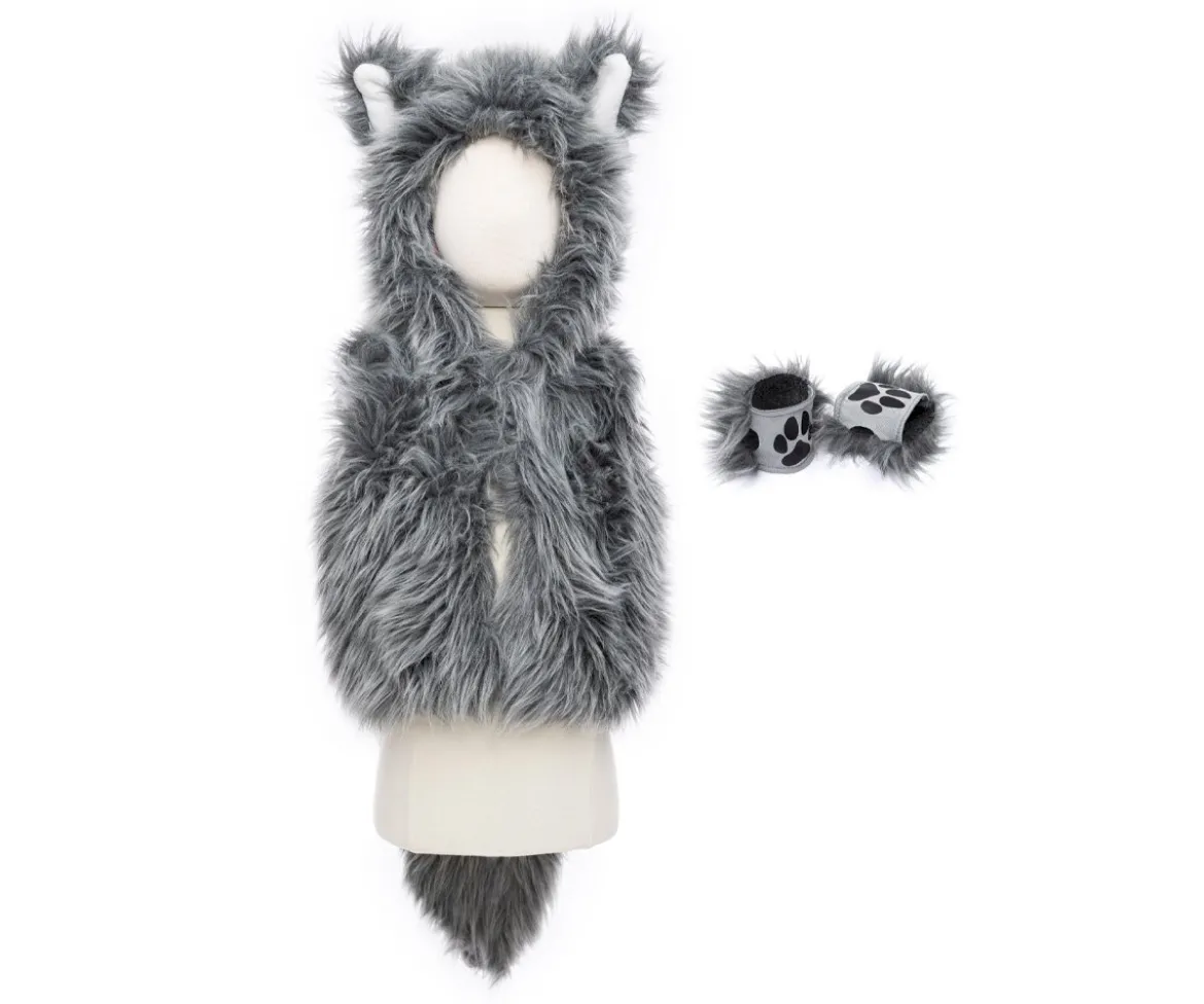 Disfraz Chaleco Big Bad Wolf Vest con Guantes