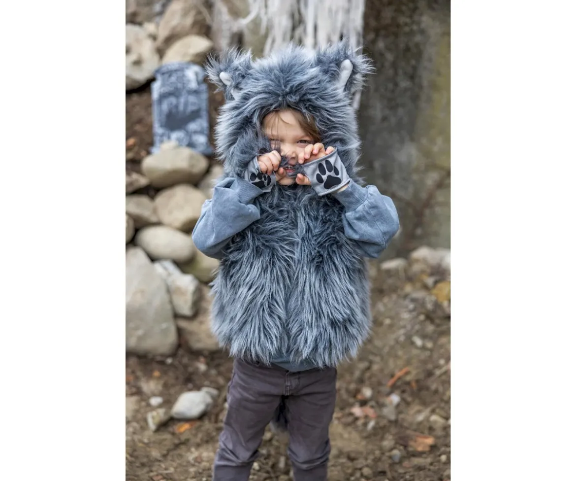 Disfraz Chaleco Big Bad Wolf Vest con Guantes