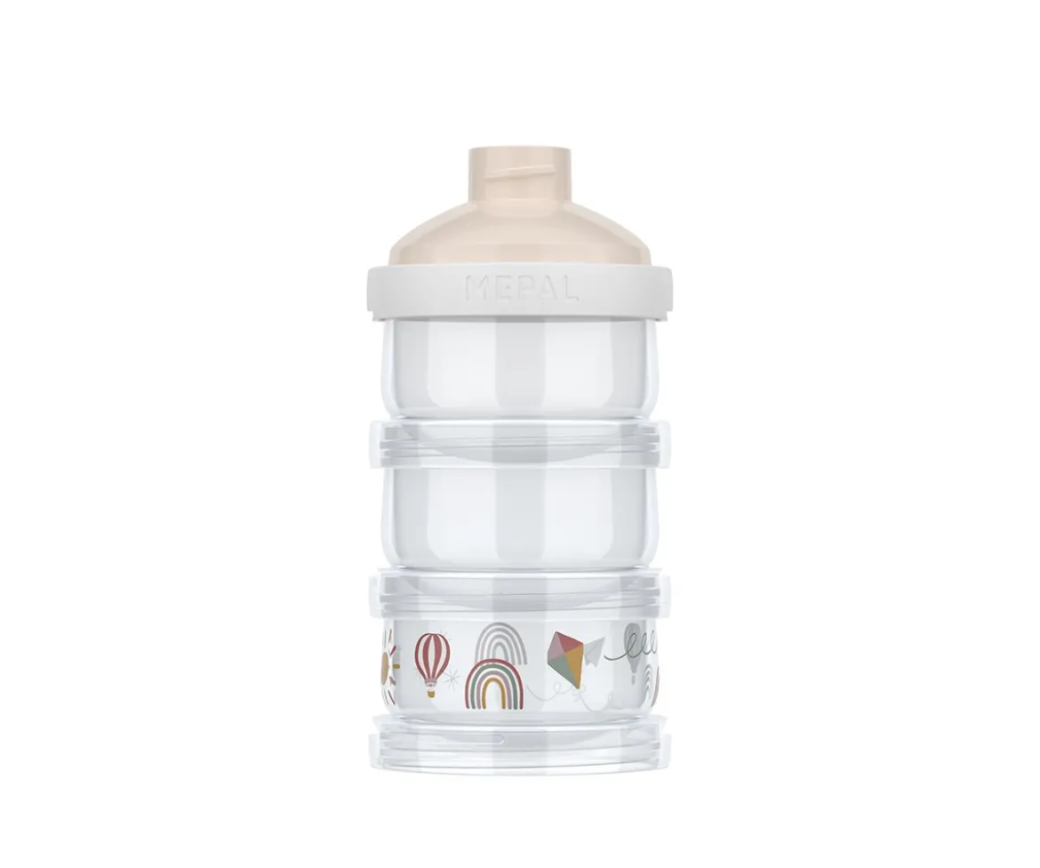 3 Dosificadores Leche en Polvo Mio Sunshine & Rainbow