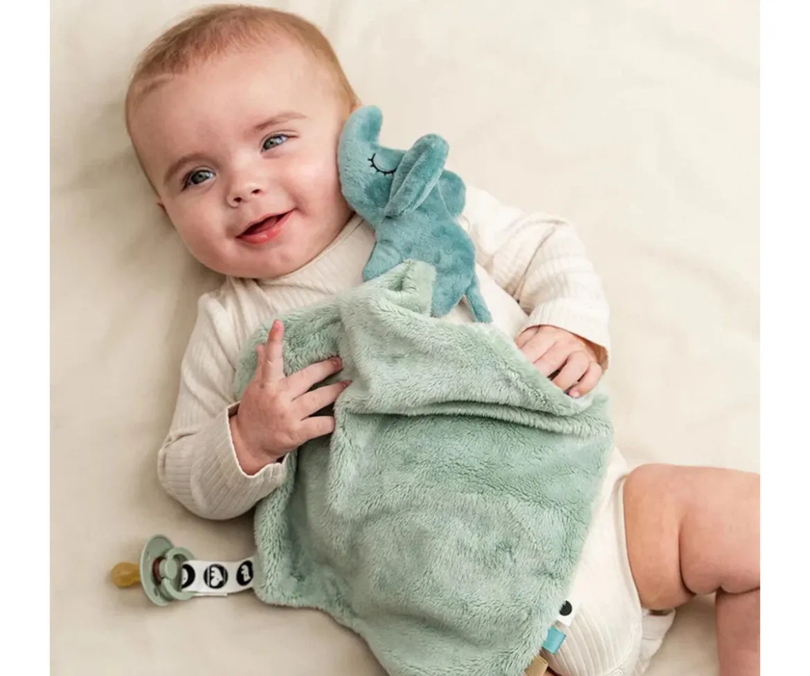 Doudou Chupetero Elphee Blue Personalizable