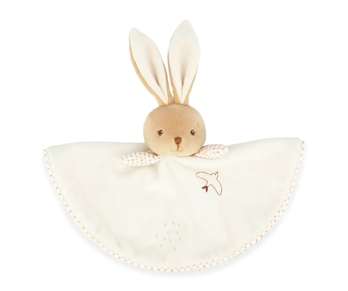 Doudou Conejo Redondo Crema Personalizable