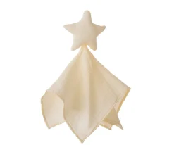 Dou-dou Estrella de Gasa de Algodón Personalizable Blanco 36cm