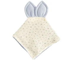 Doudou Flor Azul Personalizable