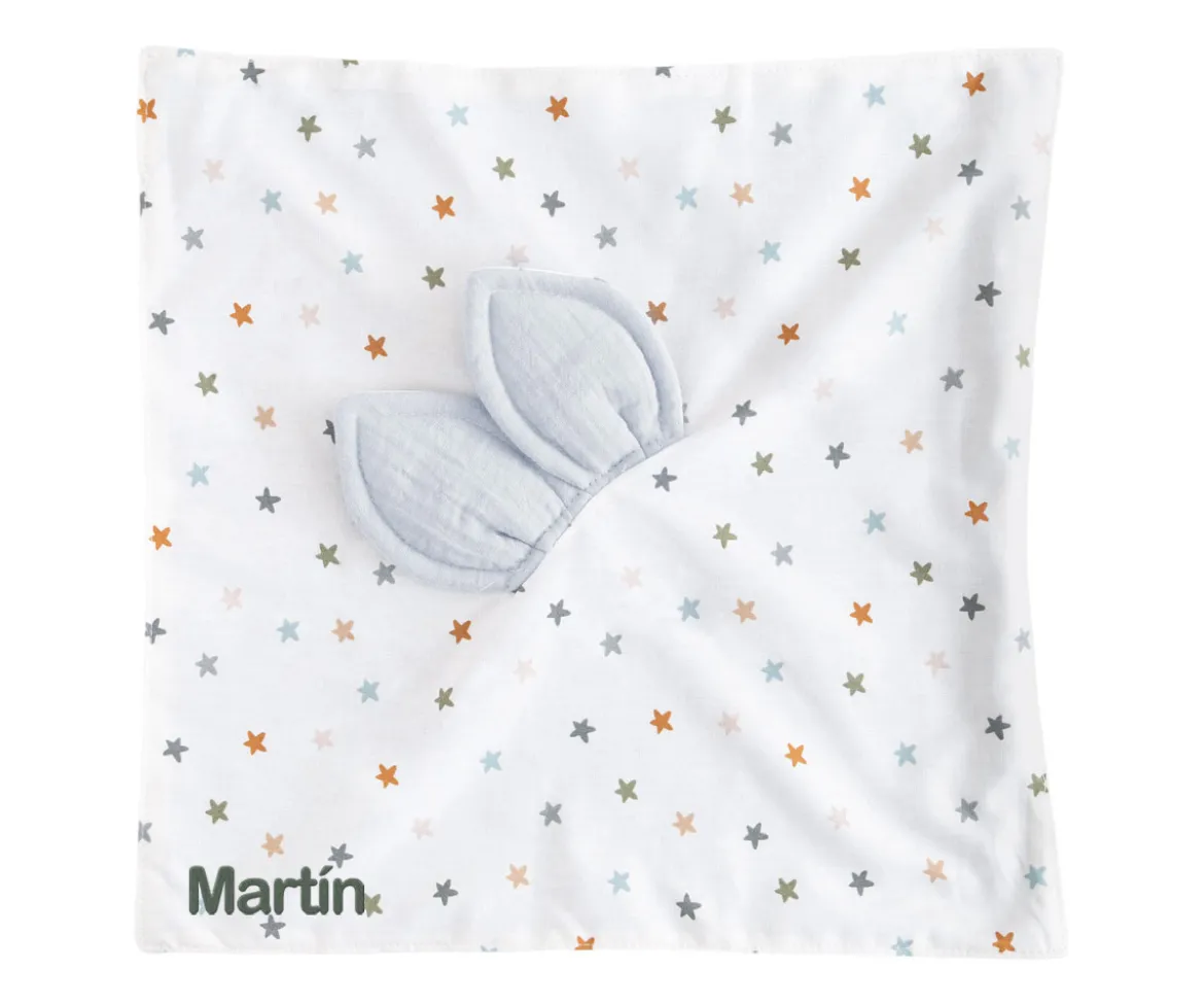 Doudou Little Stars Blue Personalizable