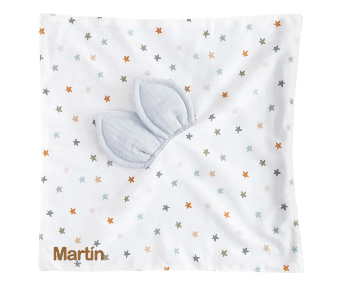 Doudou Little Stars Blue Personalizable