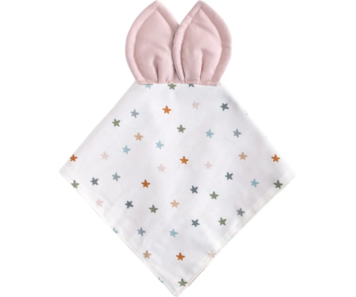 Doudou Little Stars Pink Personalizable