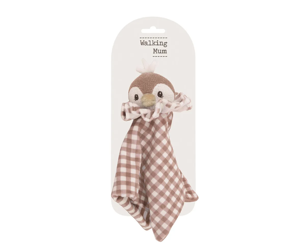 Doudou Pingüino Praliné Moka Personalizable