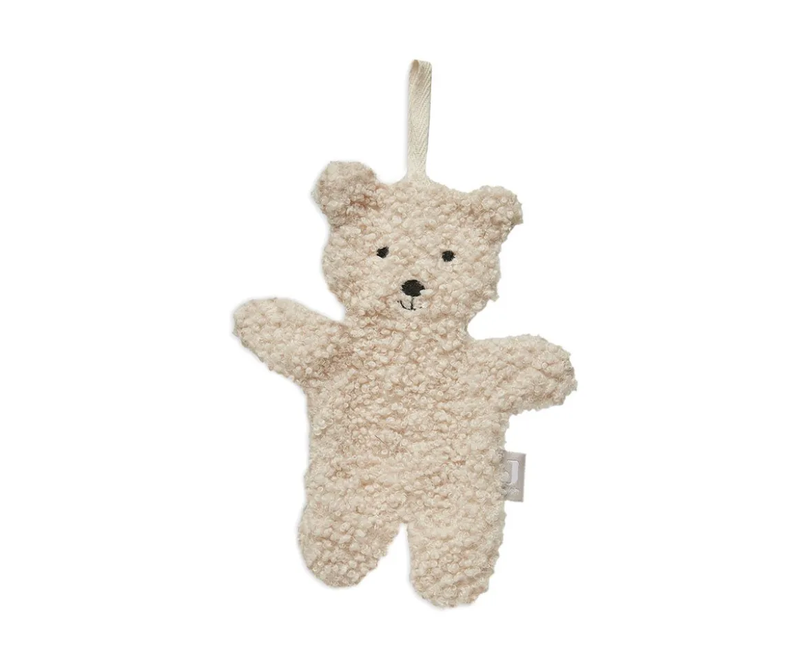 Doudou Sujetachupetes Teddy Bear Natural