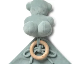 Doudou TOUS Baby con Anilla de Madera Personalizable Bruma