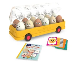 Emparejar y Aprender Huevera Bus Express