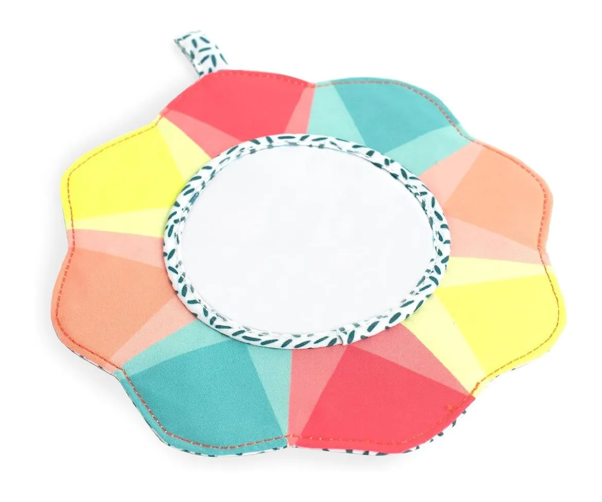 Espejo Sensorial para Bebés Flor