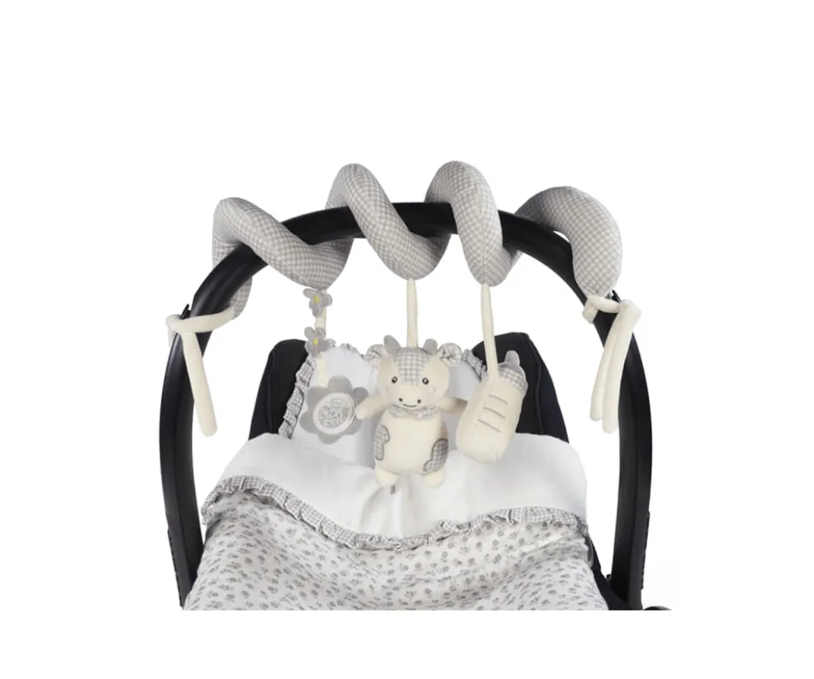 Espiral Vaca Little Bloom Gris