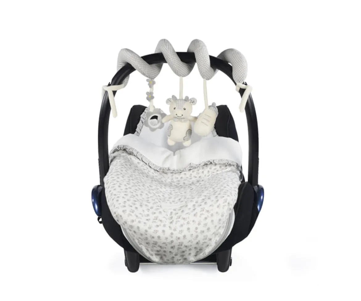 Espiral Vaca Little Bloom Gris