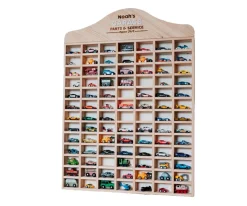 Estantería Grande de Madera para Coches de Juguete