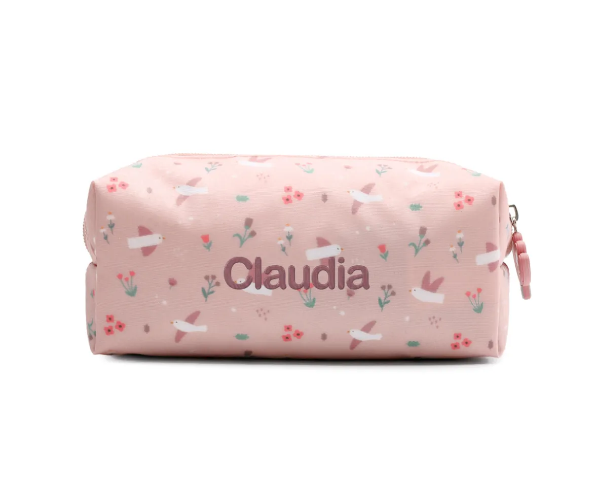 Estuche Blossom Birds Personalizable