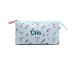 Estuche 3 Compartimentos Circus Show Personalizable