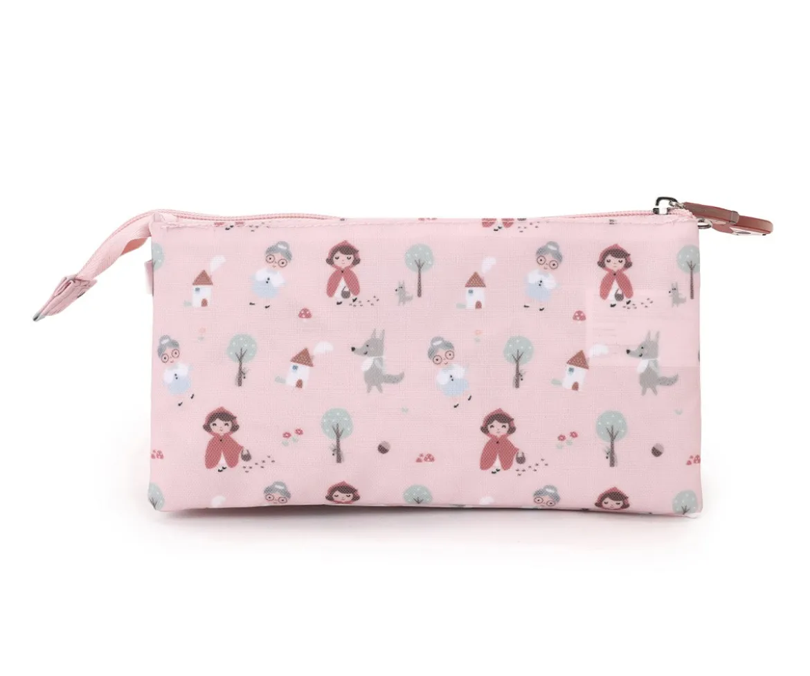 Estuche 3 Compartimentos Little Red Personalizable