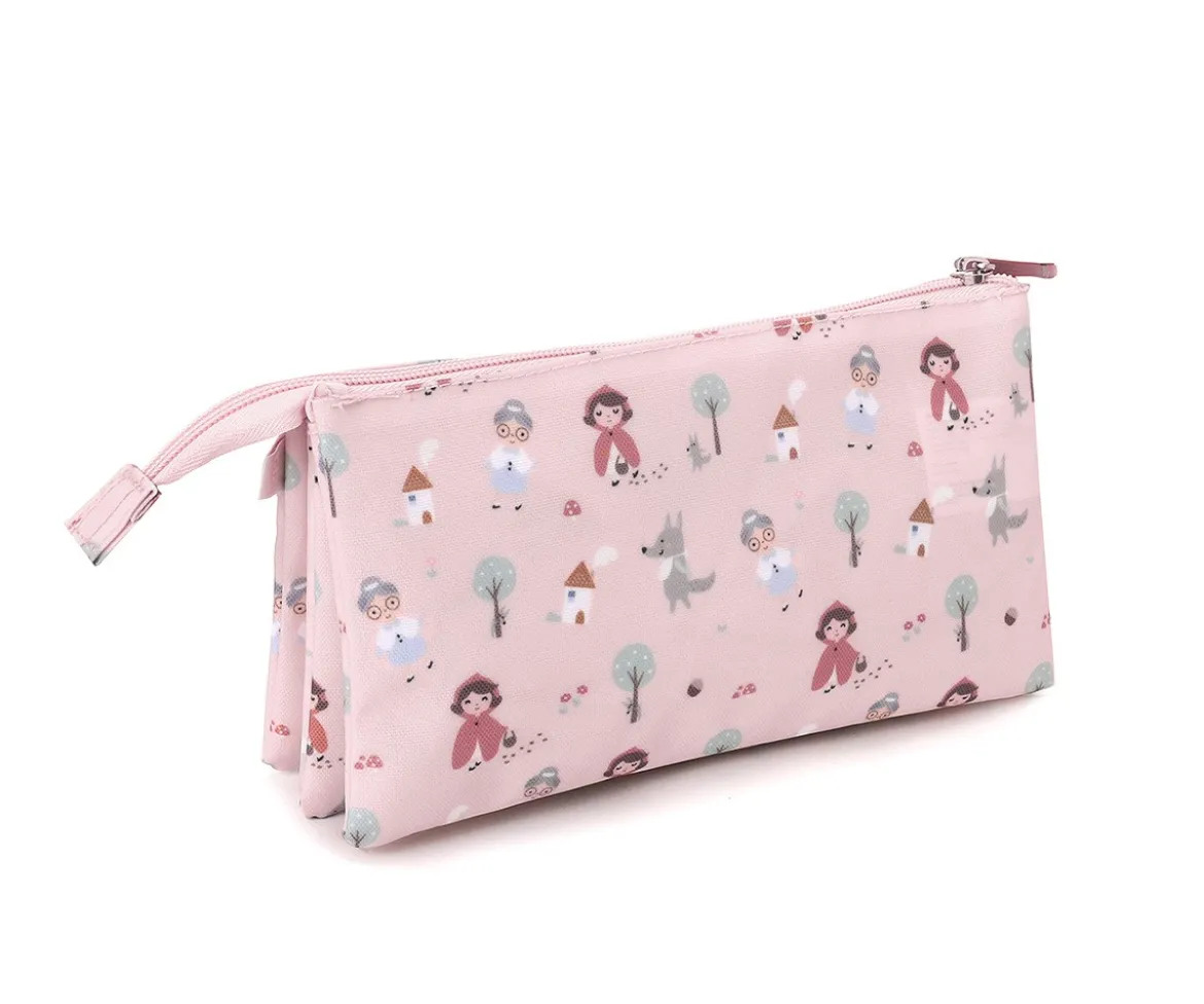 Estuche 3 Compartimentos Little Red Personalizable