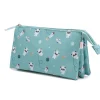 Estuche 3 Compartimentos Pandas in Space Personalizable