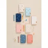 Estuche de Cremallera con Complementos Mariposas