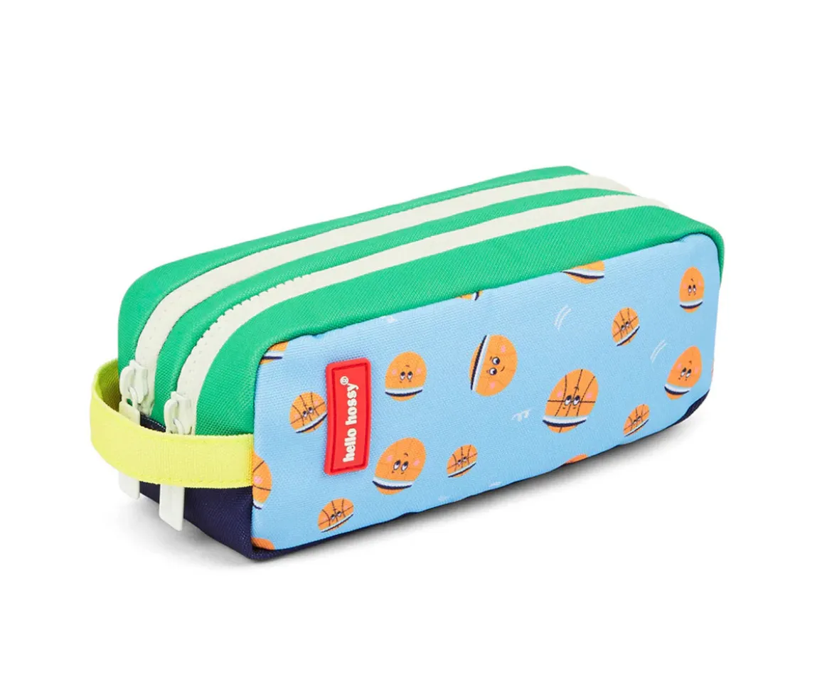 Estuche Doble Compartimento Bball Crew Personalizable