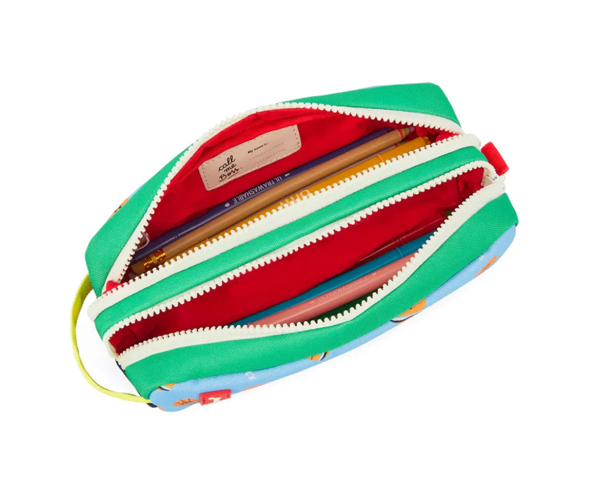 Estuche Doble Compartimento Bball Crew Personalizable