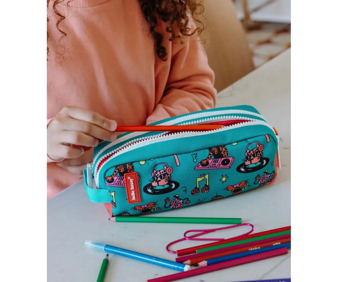Estuche Doble Compartimento Disco Roar Personalizable