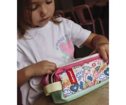Estuche Doble Compartimento Happiness Personalizable