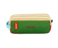 Estuche Doble Compartimento Mini Green Lake Personalizable